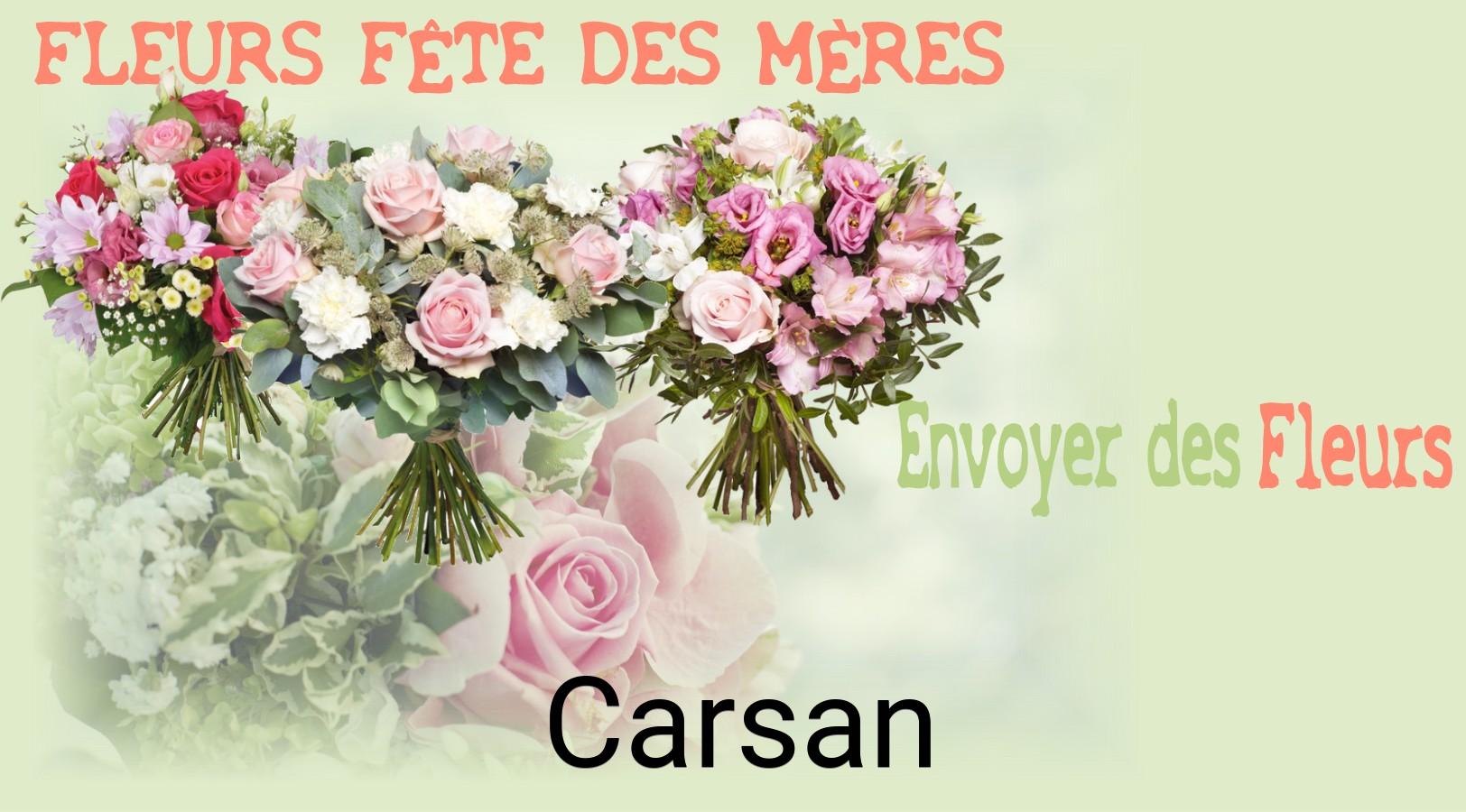 Bouquet de Fête des Mères livré à Carsan